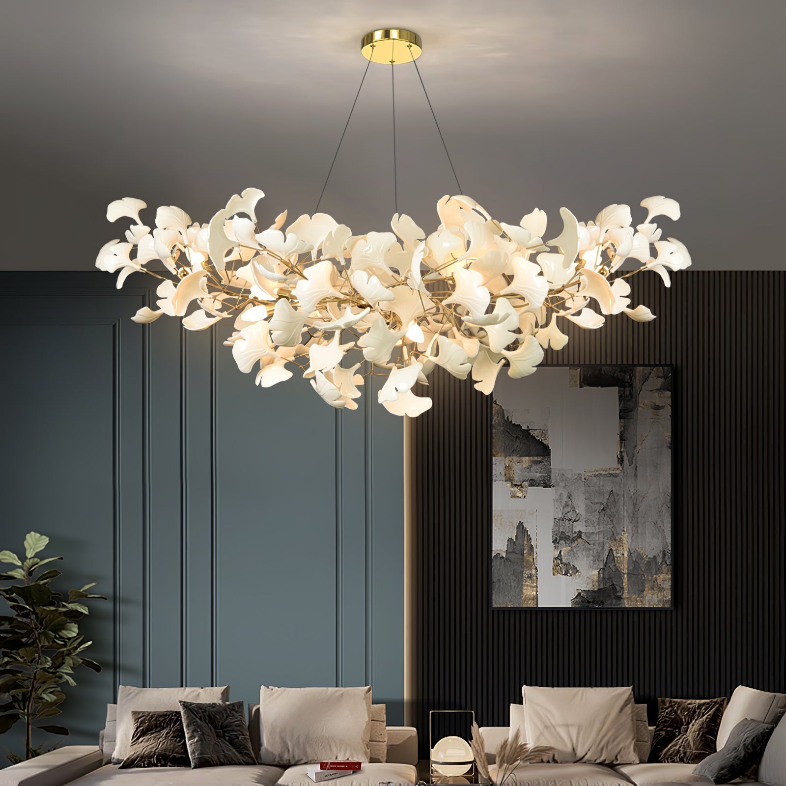 Gingko Chandelier