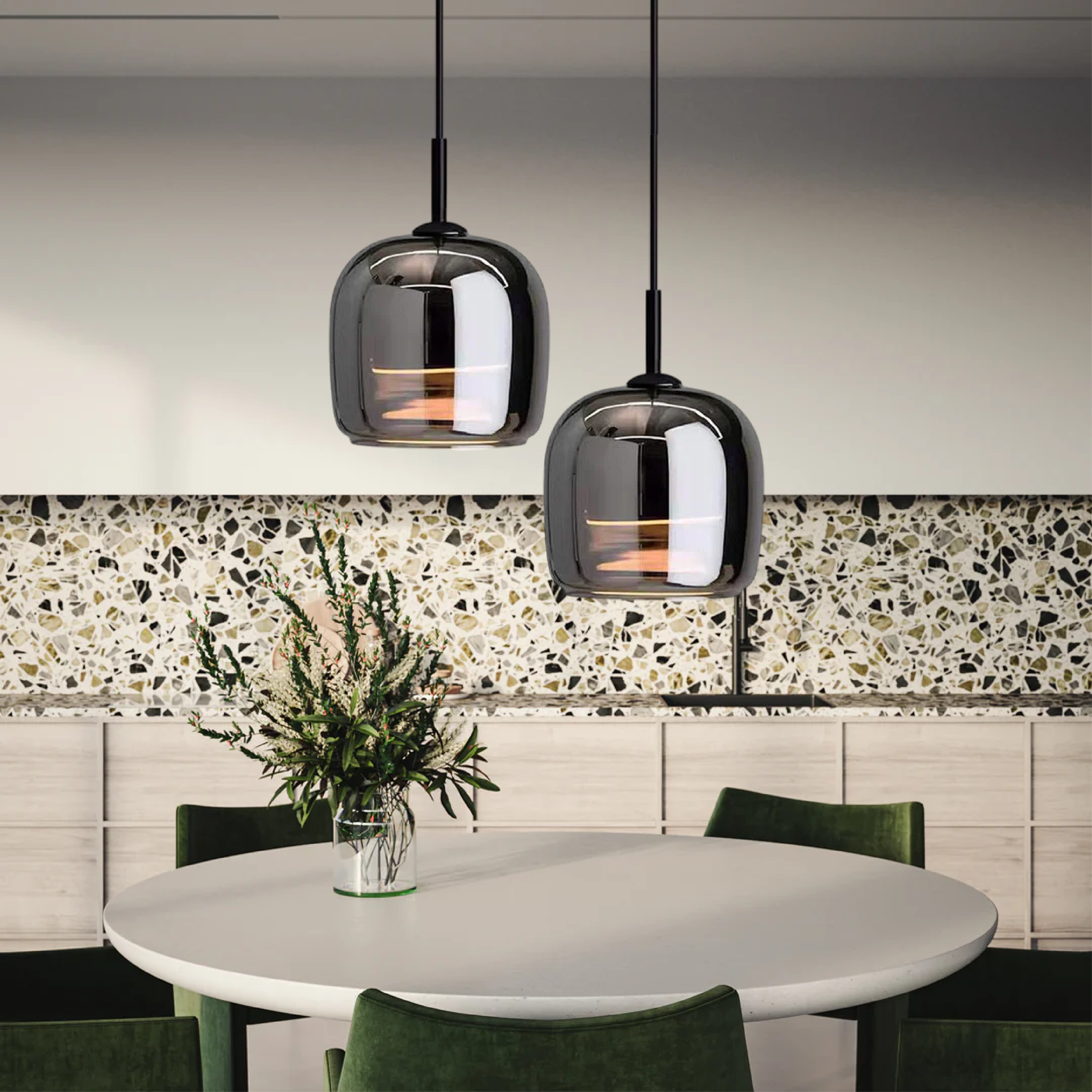 Nordic Glass Pendant Light
