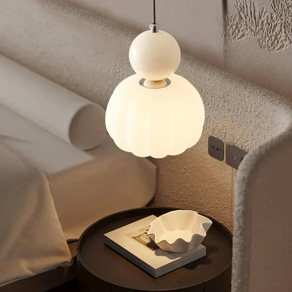Scout Cream Deco Pendant Light