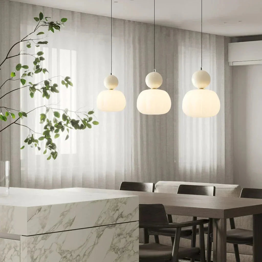 Scout Cream Deco Pendant Light